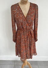 ZARA Basic Rust Orange Wrap