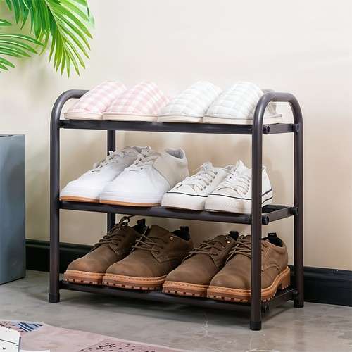 Tier expandable shoe shelf - 3-tier,