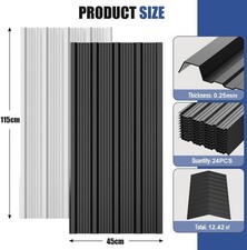 12pcs Corrugated Metal Roofing