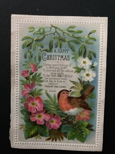 Victorian christmas greeting - christmas,