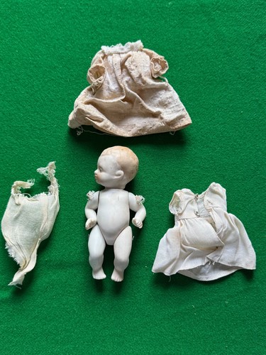 Rare find antique bisque baby - bisque,