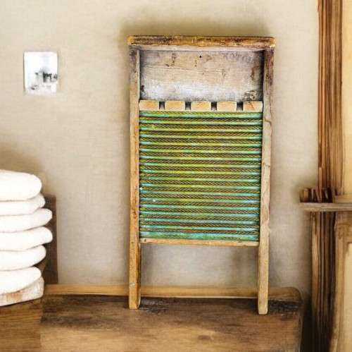 Vtg national brass - vtg, washboard