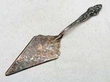 VINTAGE LARGE VINERS SILVER PLATE CAKE SLICE SERVING TROWEL SPOON SERVER PIE