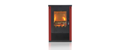 Wood burning stove - burning, 7.5kw