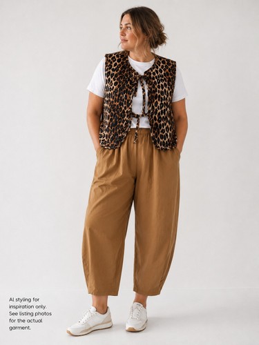 Damson madder tilly leopard - damson,