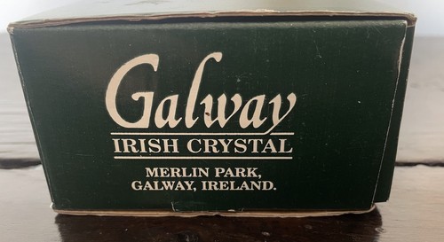Galway irish crystal set - crystal, 6