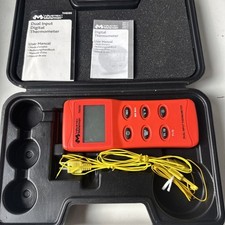 Wavetek Meterman TMD90 Dual Input Thermometer Test Equipment Electrical