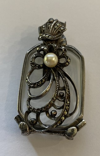 Antique lorgnette snap click - antique,