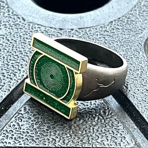 Green lantern ring 19mm - ring,