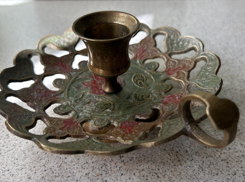 Vintage brass wee willie - brass,