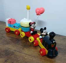 Lego DUPLO 10941 Disney Mickey & Minnie Mouse Birthday Train Set INCOMPLETE