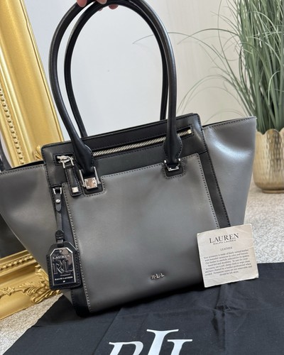 Ralph lauren leather handbag - lauren,