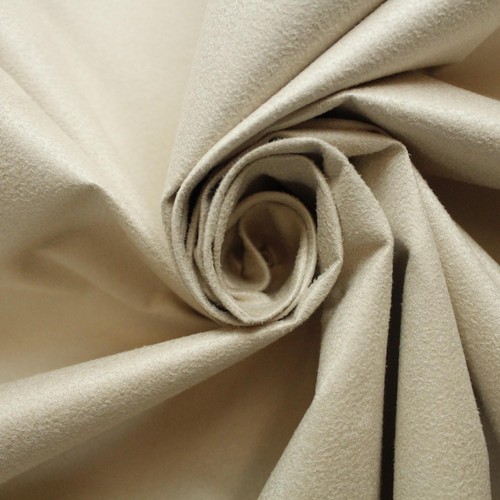 Beige suede curtain - beige,