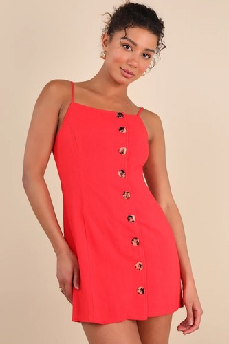 Lulus chic objective red - chic,