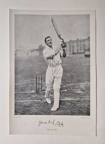 Rouch fry 1899 cricket - rouch,