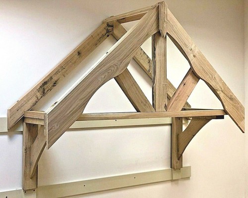 Solid oak wall - wall, mounted