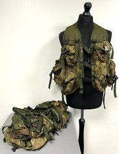 x3 British DPM Camouflage Tactical Assault Vest Military Job Lot
