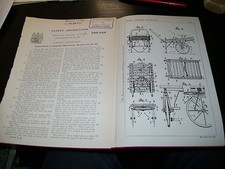 COLLAPSIBLE HAND-TRUCKS GO-CARTS PATENT. WAGNER, REUTLINGEN, GERMANY. 1922