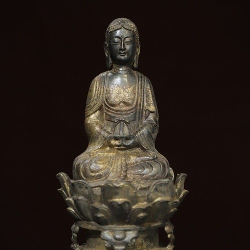 Old kwan yin buddha antique - kwan-yin,