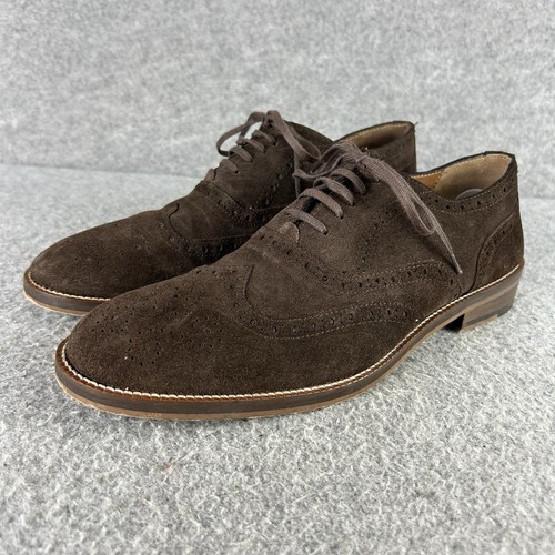 John white suede brogues mens - suede,