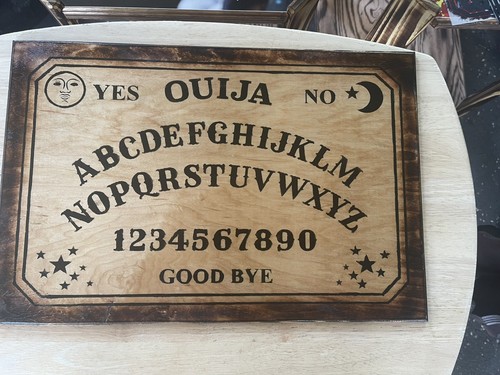 Handcrafted maple ouija board - maple,