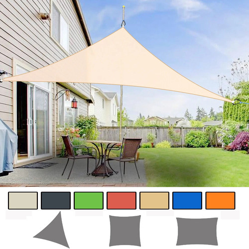 Triangle outdoor sun shade - outdoor,