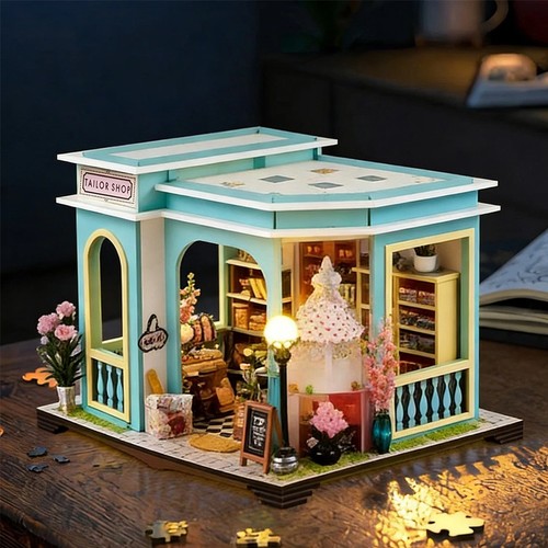 Wooden tailor shop - wooden,