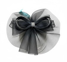 Diamante Bow Fascinator