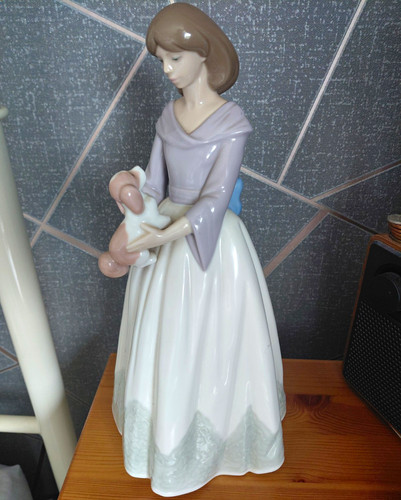 Nao porcelain figurine - porcelain,