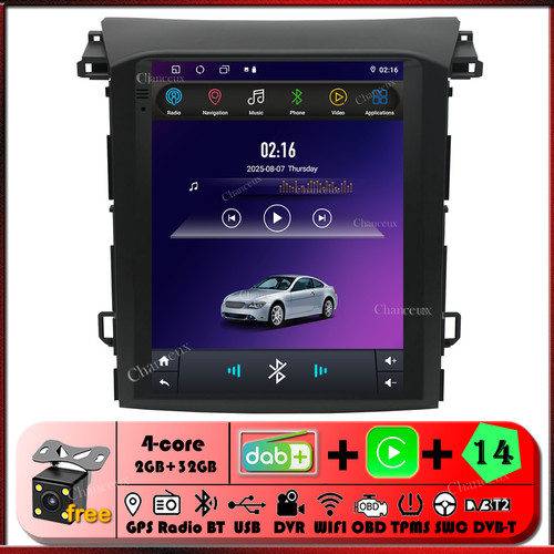 Android car radio gps - 9.7"android,