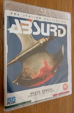 Absurd Blu Ray horror 88 Films + Video Nasty BOOKLET Joe D'Amato NEW SEALED