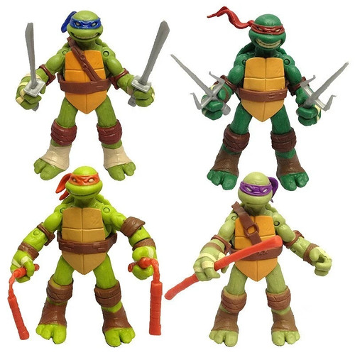 New 4pcs teenage mutant ninja - 4pcs,