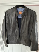 Hugo Boss Grey Lamb Leather