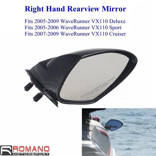 Right side rear view mirror - right,