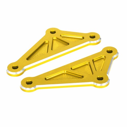 Gold rear shock lowering - gold,