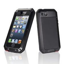 Lunatik TAKTIK Case for Apple iPhone 5/6/7 Black White Shock Proof Gorilla Glass