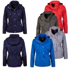 Ladies Jacket Short Equestrian Riding Womens Coat Reflective Showerproof Rydale