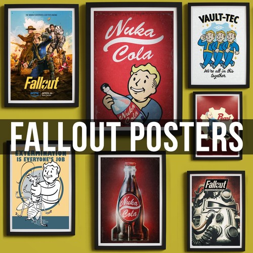 Fallout posters wall art game - fallout,
