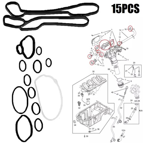 Oil cooler housing - cooler,