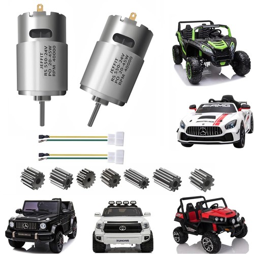 2pcs 24v rs550 - 24v, 40000rpm