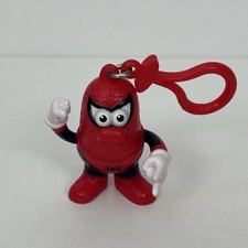 Marvel Spiderman Mr Potato Head Figure Bag Clip Dangler Bag Charm VGC