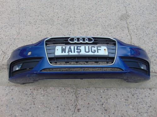 Audi blue bumper - a4,