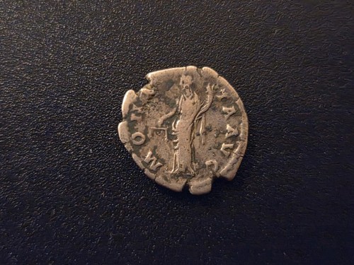 Roman silver denarius - denarius, hadrian