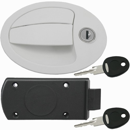 Flap lock door jam - flap,