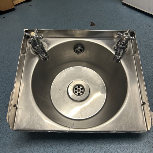 Vintage stainless steel - , hand
