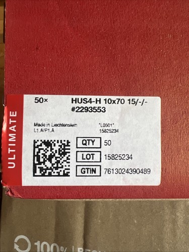 Hilti hus4 concrete screw - hus4-h,