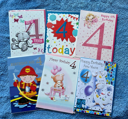 Age 4th birthday - 4, in