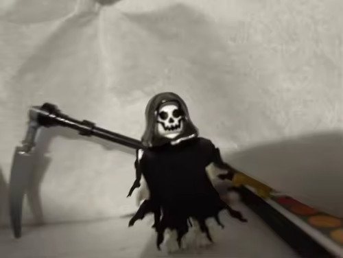 Custom lego grim - lego,