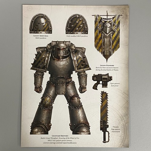 Iron warriors legion colours - iron,