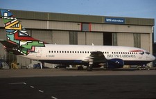 Aircraft colour slide n3445 - slide,